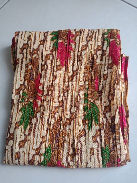 ROK SPAN PLISKET MOTIF BAHAN ADEM LP 56-120 pb 95 Cm