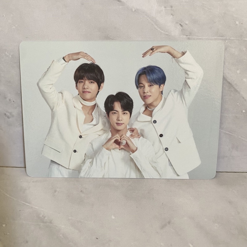BTS BBC BangBangCon mpc mini photocard pc jin jimin v taehyung seokjin official