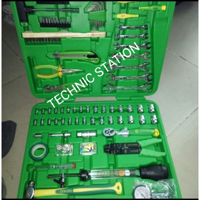 TEKIRO MECHANIC TOOL 130PCS/TEKIRO TOOL SET/TEKIRO KIT