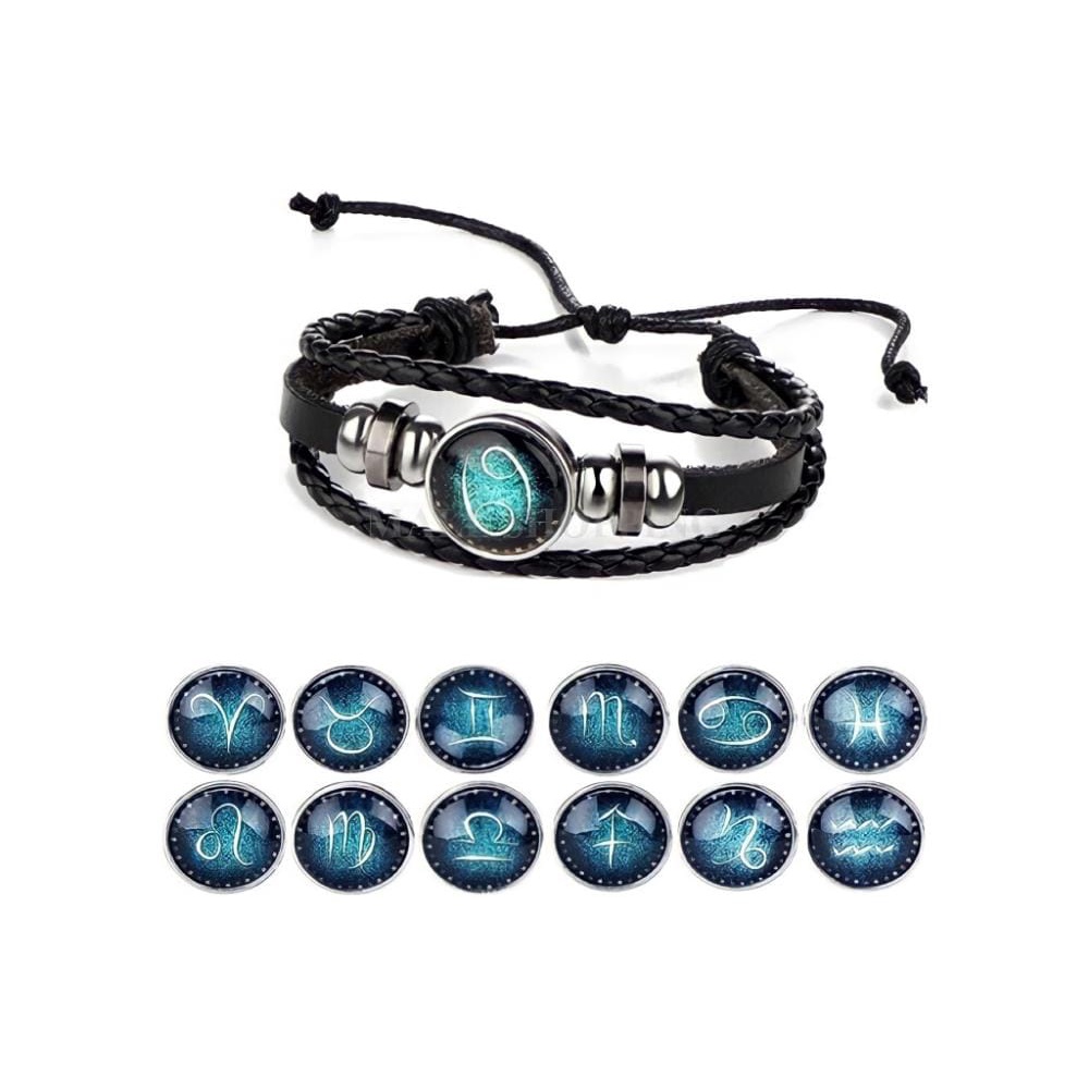 Jam Tangan Pria Stainlees Steel Anti Air GRATIS Gelang Zodiak Unisex Include Box Cocok Untuk Kado