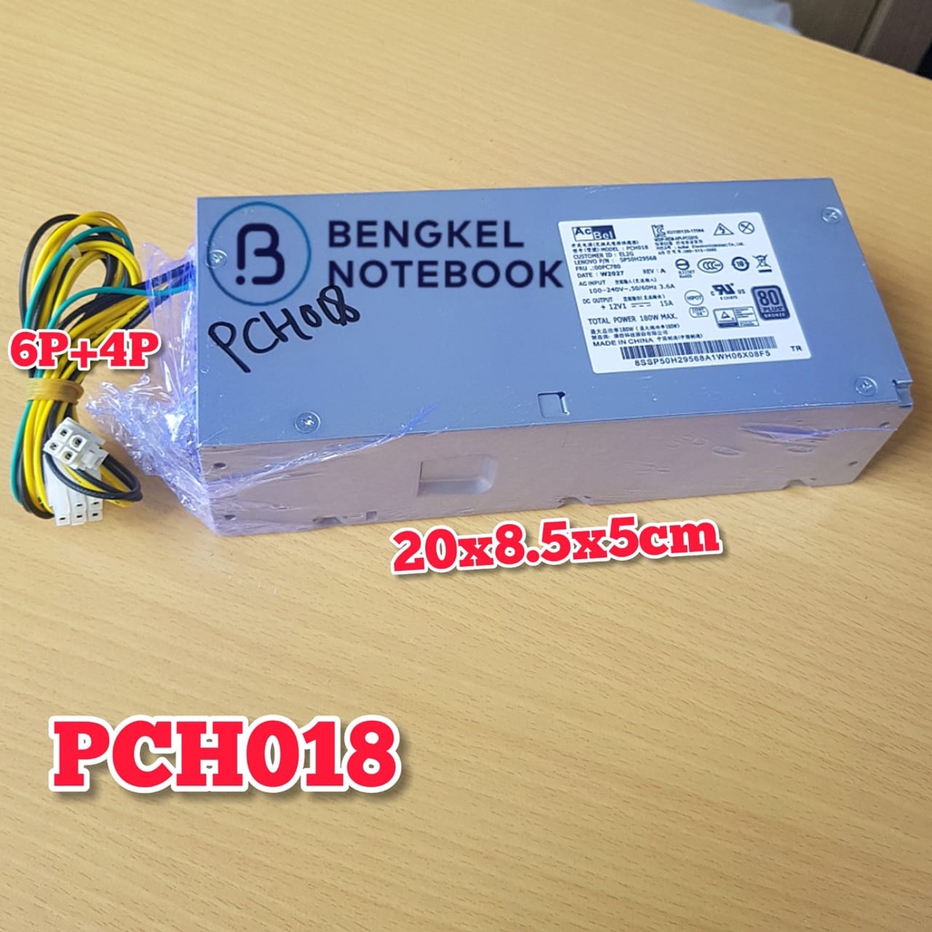 Power Supply PSU PC AIO PCH018 PCK027 DPS-180AB-22 DPS-180AB-22 B PCF011 PA-1181-7 SP50H29568 5P51D77025 6Pin+4Pin 180W