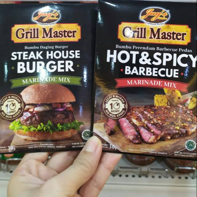 

Jays grill master 30gr