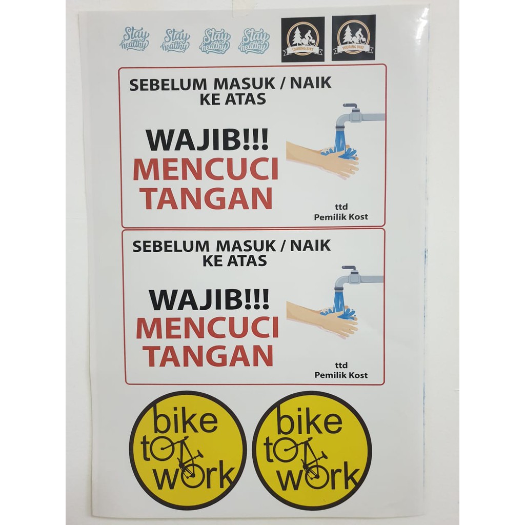 

Sticker cromo/ kromoA3+(tanpa minimum order)