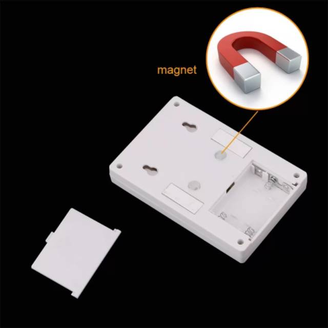Lampu LED Tempel Dinding + Magnet - model Dimmer