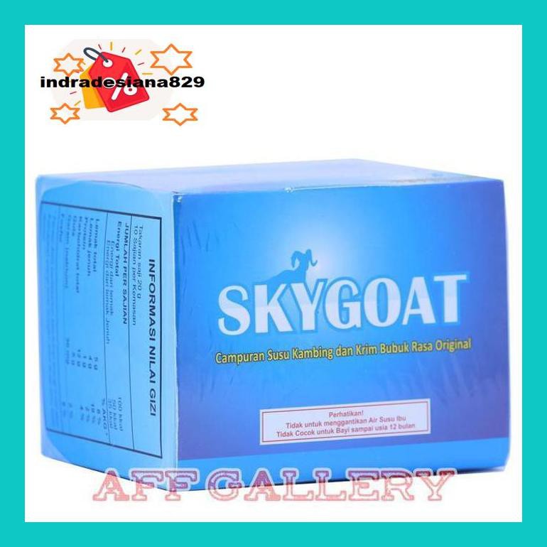 

S504Dpsum Sky Goat Susu Kambing Etawa Bubuk Full Cream | Skygoat Original Mkld50