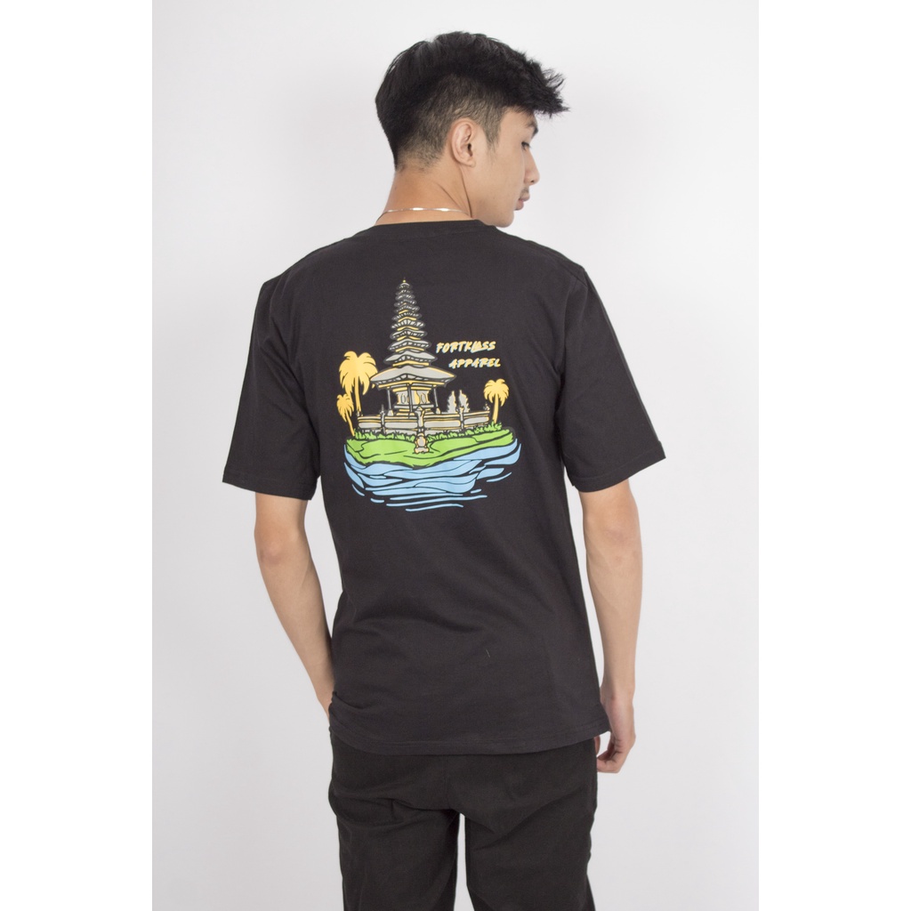 Fortglass BALI Kaos Lengan Pendek Pria Kaos Disto Kaos Pria Kaos Unisex Tshirt Cowok By FortKlass