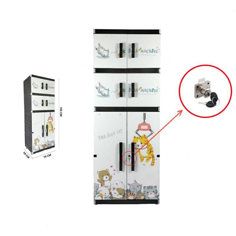 LEMARI PLASTIK JUMBO MIAMI ORLANDO