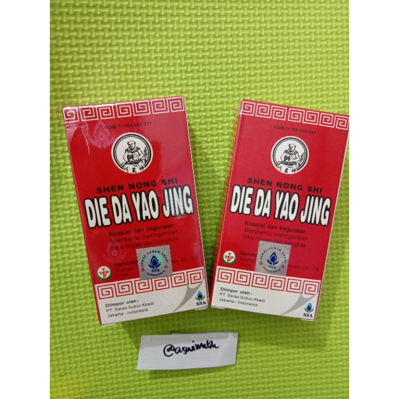 DIE DA YAO JING Betadine Cina