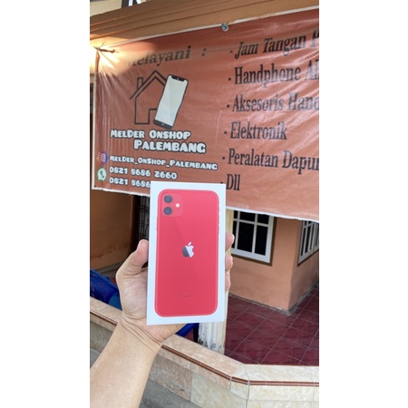 New Iphone 11 64GB Garansi Resmi Ibox