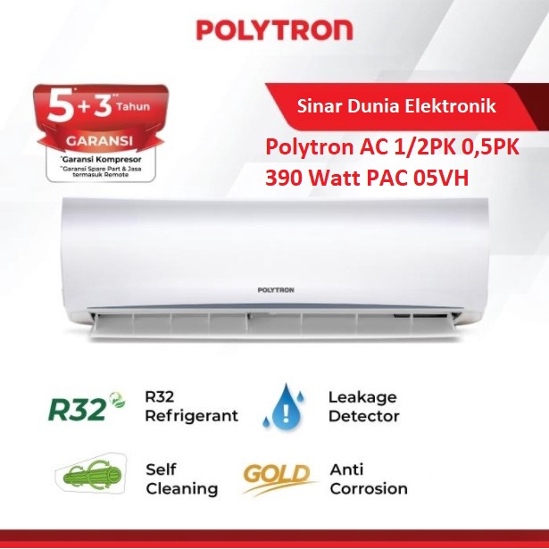 Polytron AC 1/2 PK 0,5 PK Deluxe 390Watt PAC-05VH 0.5PK 05VH PAC05VH