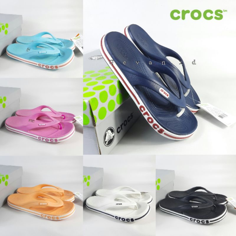 SANDAL CROCS / CROCS BAYABAND FLIP / SANDAL CROCS PRIA / SANDAL CROCS WANITA