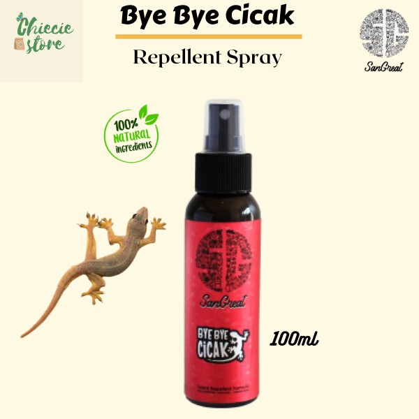 Racun cicak /Pengusir cicak spray non pestisida Bye Bye Cicak