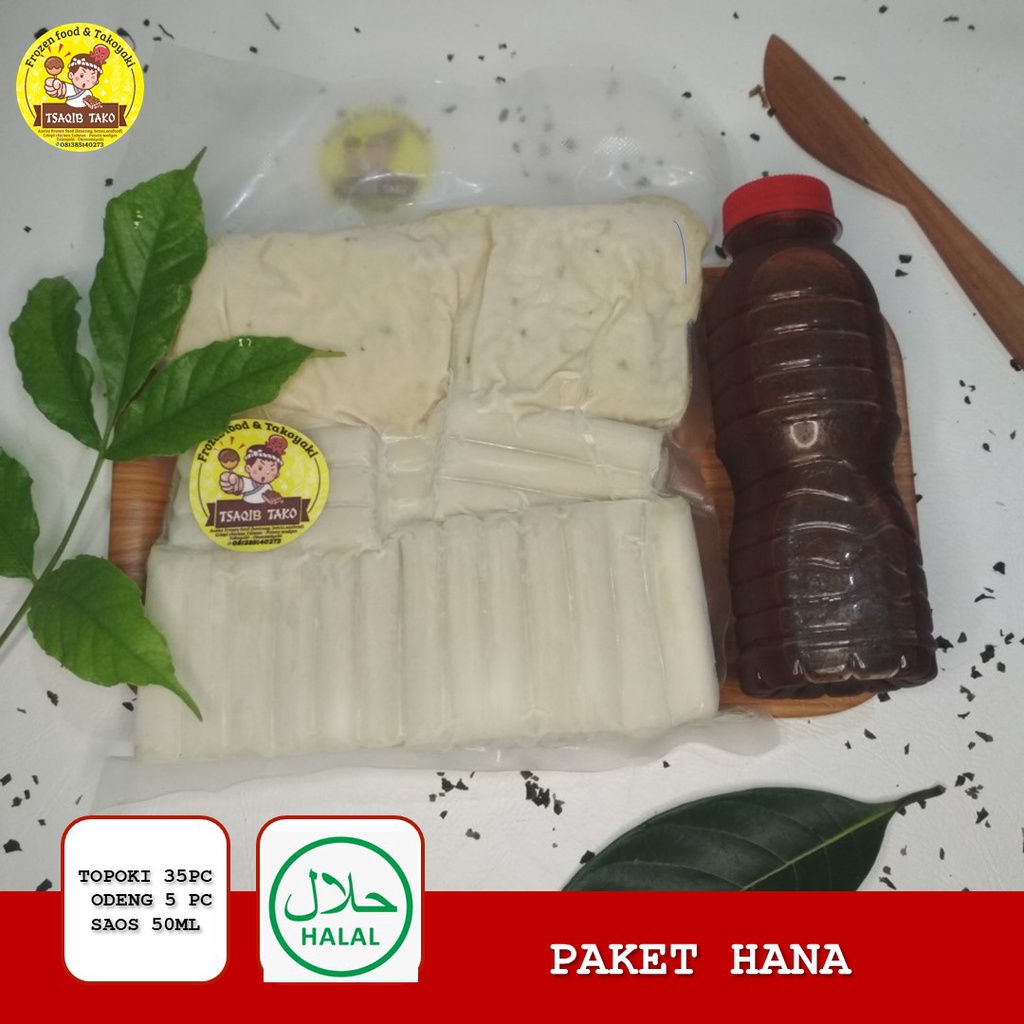 

SUPPLIER Paket Hana Topoki / Tteokbokki / Topokki / Rice Cake, Odeng & Saos