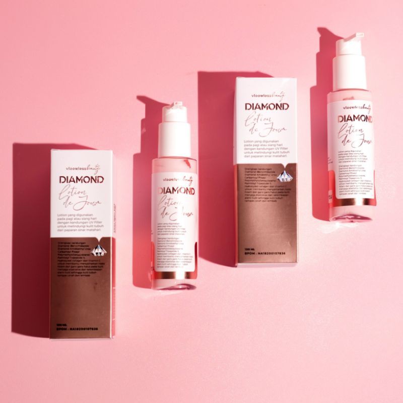 vloowless beauty Diamond Lotion De Jour (lotion Day) | @maylizaadelitta