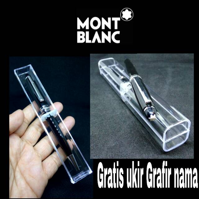 

Pulpen Montblanc gratis ukir Grafir nama