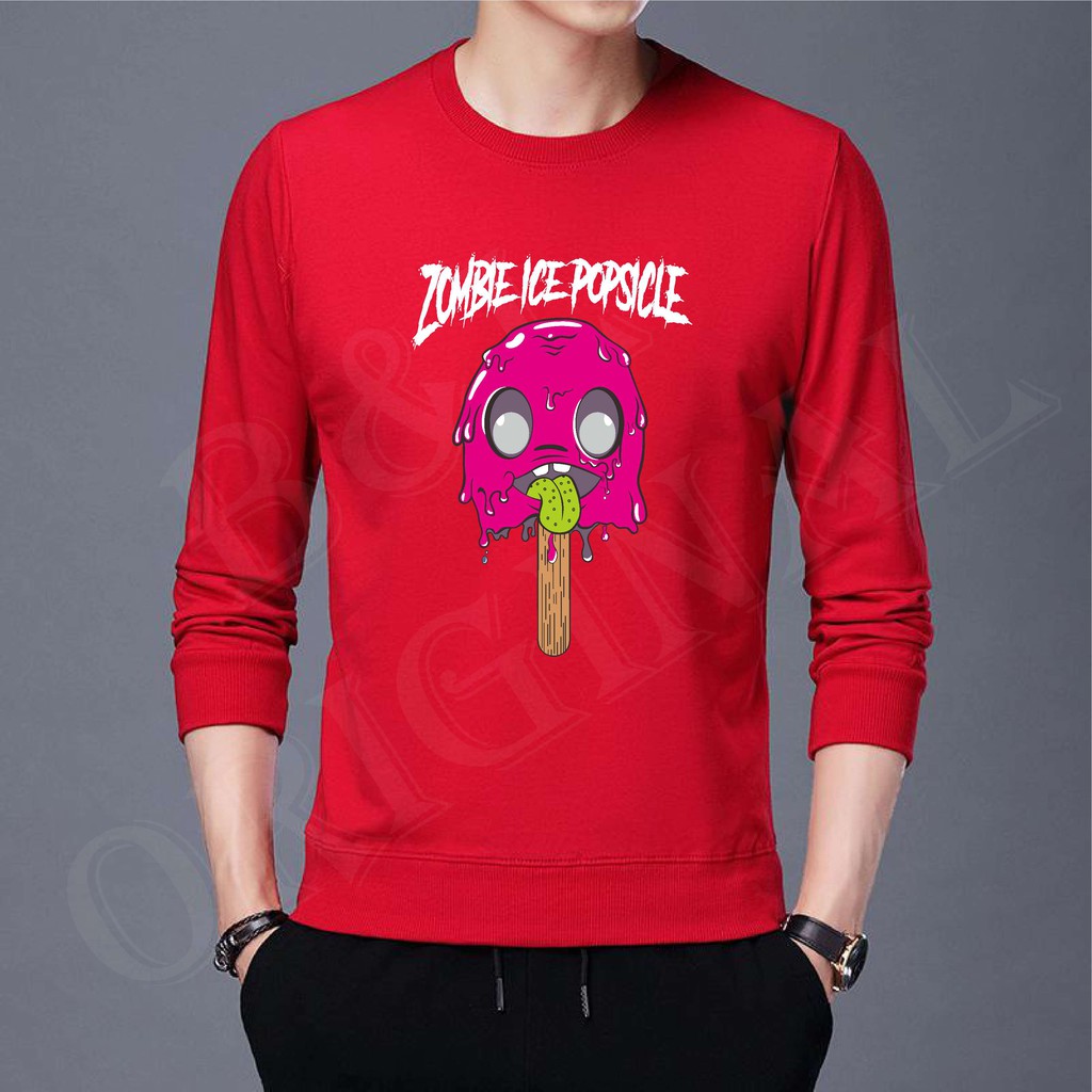 BS//COD//BAJU KAOS ZOMBIE ICE//T-SHIRT TANGAN PANJANG//FASHION PRIA DAN WANITA//GOOD QUALITY