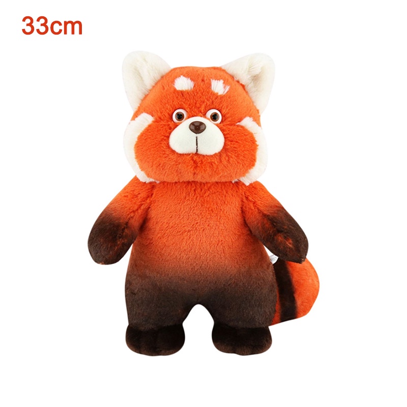 Disney Mainan Boneka Plush Bentuk Panda Kecil Warna Merah Untuk Hadiah Ulang Tahun / Liburan