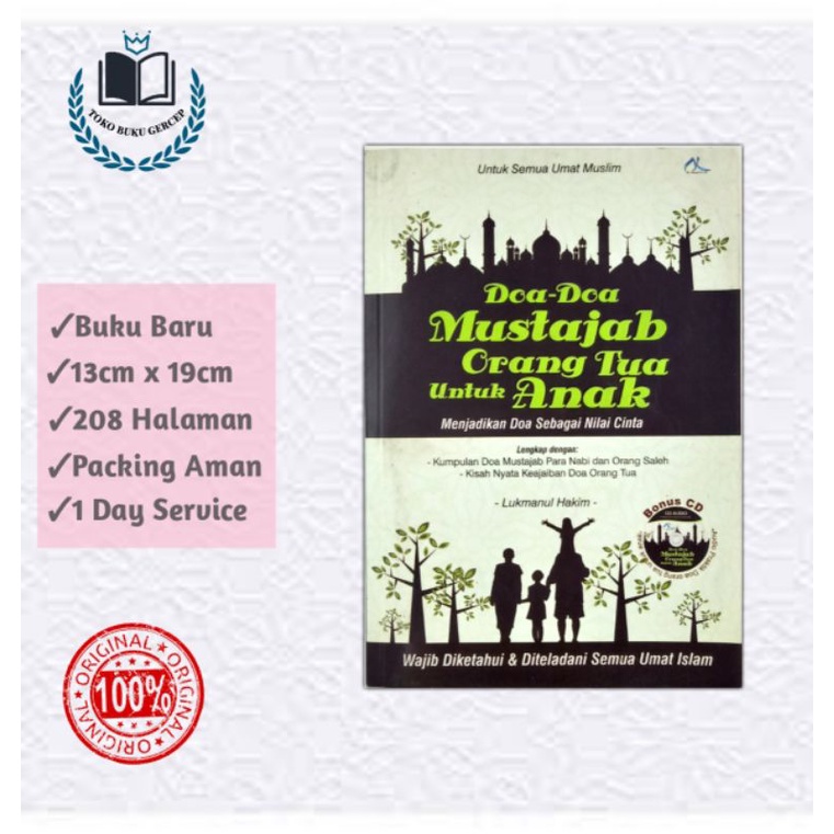 Buku Islami - Doa - Doa Mustajab Orang Tua Untuk Anak