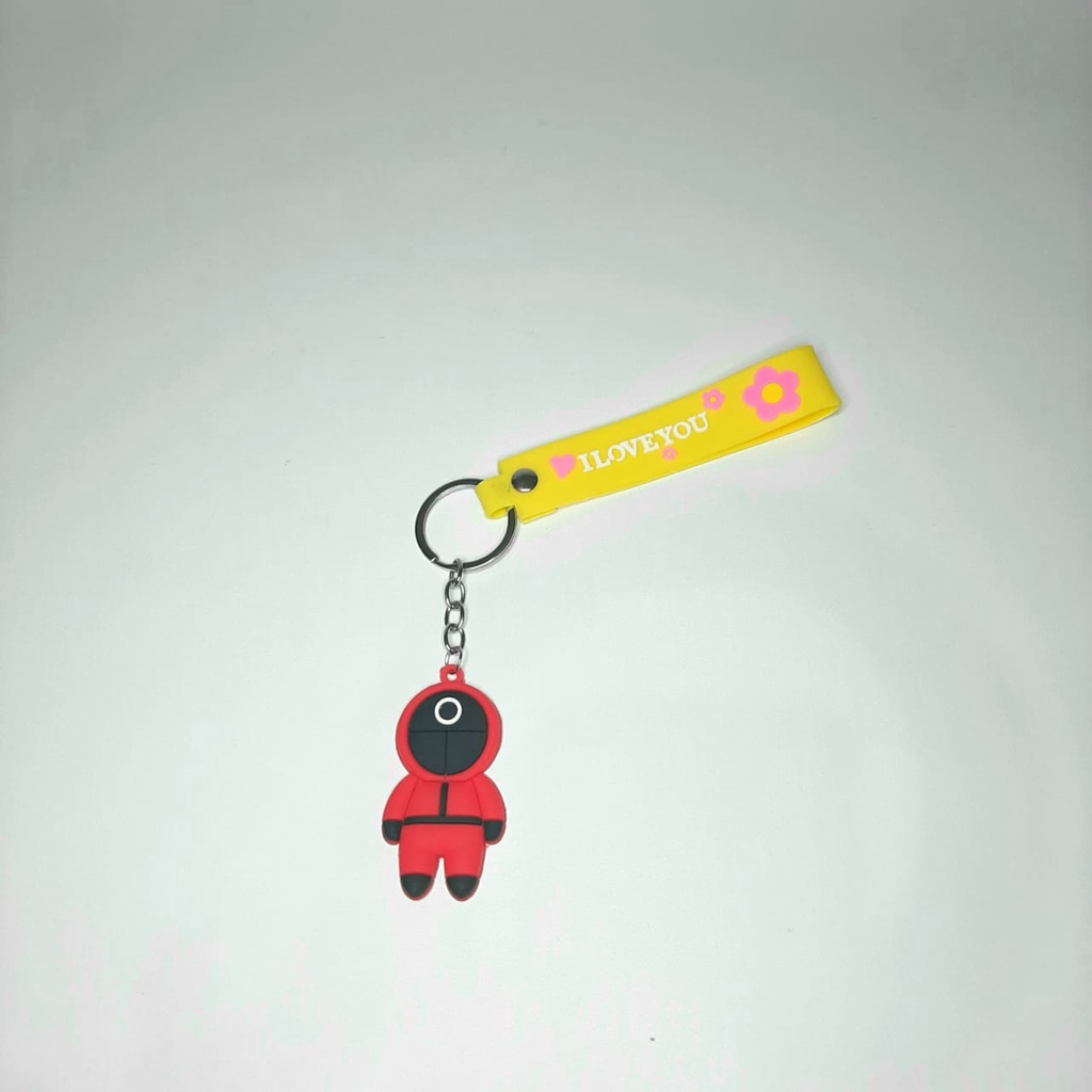 Gantungan Kunci Squid Game Key Chain Squid Game - SATPAMARCLYLIC