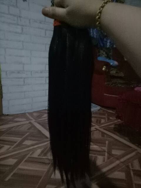 Rambut sambung asli manusia