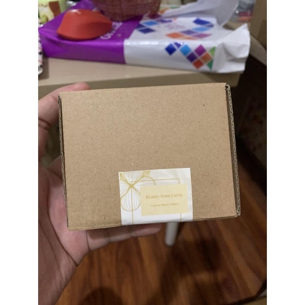 Kapas Toner Make Up isi 100 lembar dengan box | Kapas Tipis Toner