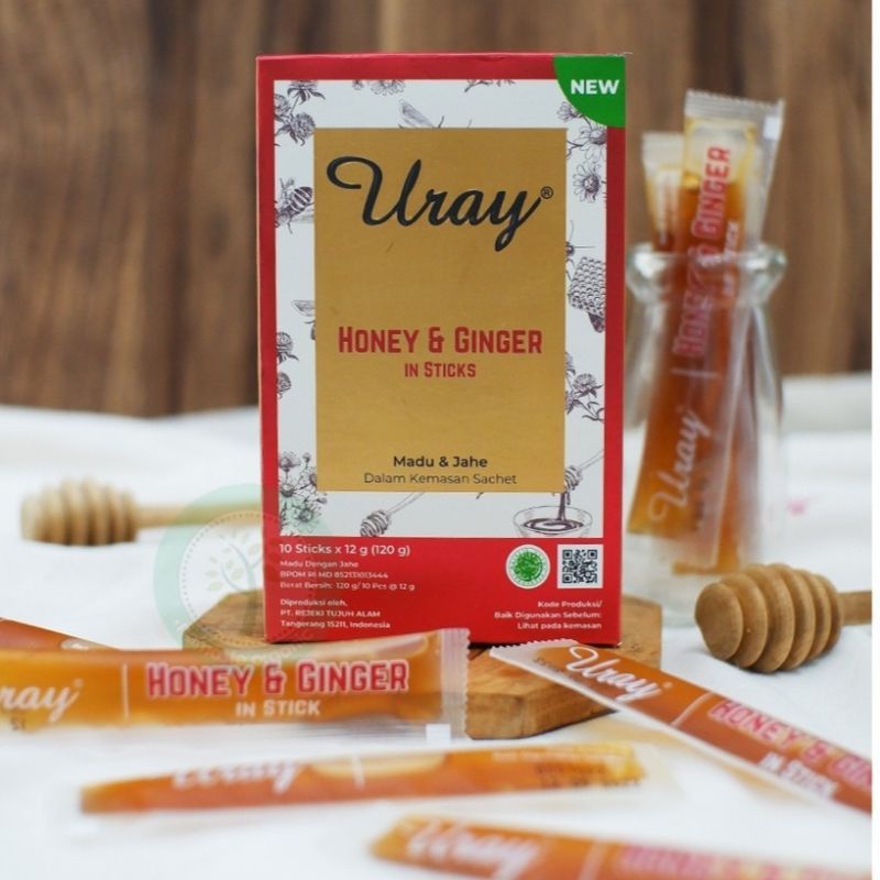 

Madu Uray Sachet - Honey And Ginger IN Stick 120gr