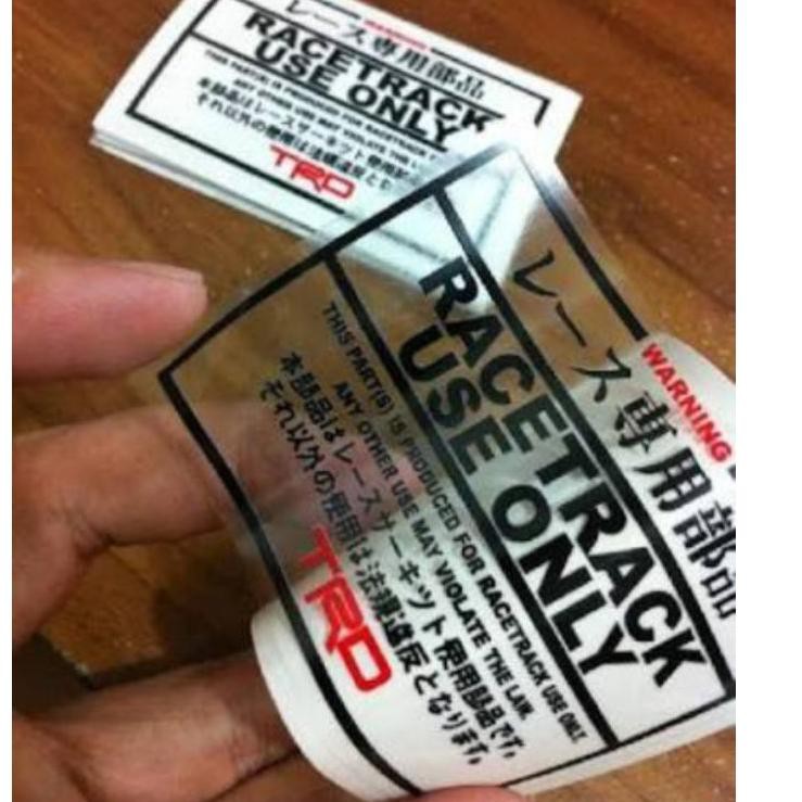 

6w HSS sticker Transparant plastik Great Star a4/20 Lembar(LENTUR) TO MPF