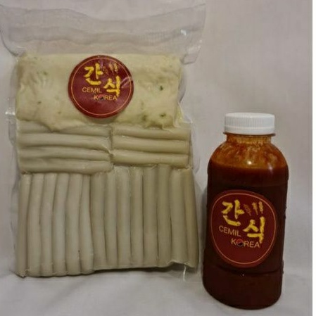 

Paket Cemil 1 tokpokki/ tteobokki /Fishcake