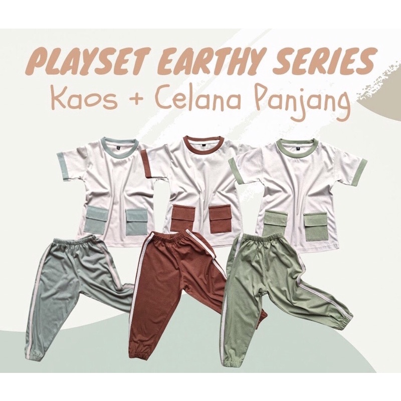 PLAYSET ANAK UNISEX / SET BAJU ANAK (1-7 TAHUN )