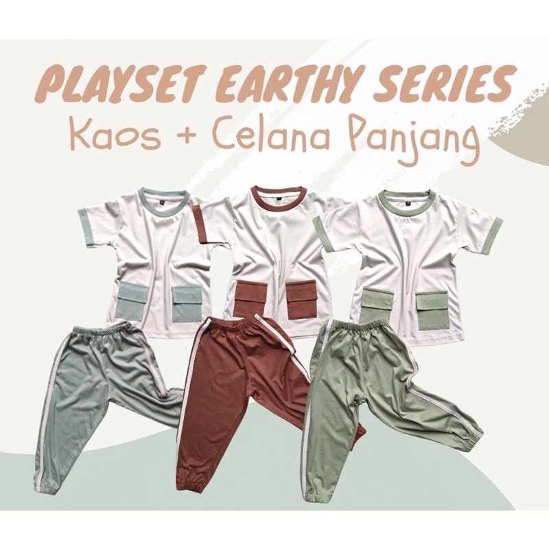 PLAYSET ANAK UNISEX / SET BAJU ANAK (1-7 TAHUN )