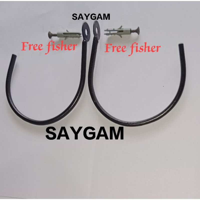 rak stand display gantungan untuk senapan di dinding minimalis