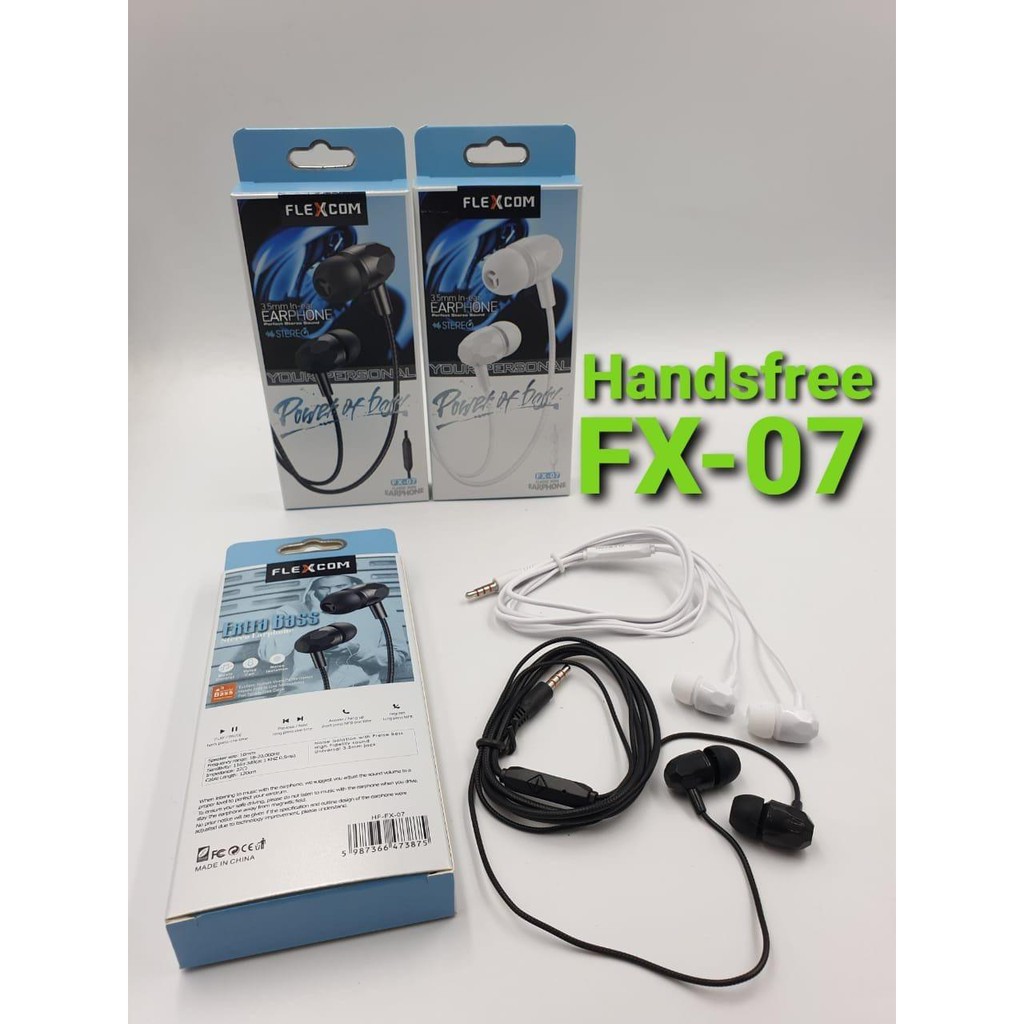 HF earphone xiaomi headset handfree Fleco Flexcom Fx02/Fx03/Fx05/Fx07/Fx09 SUPER BASS