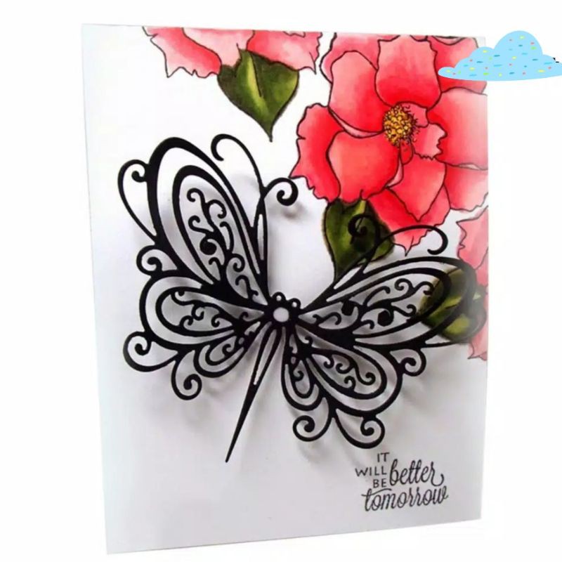 Kertas Scrapbook Art Paper Cutting Dies Paper Art untuk Kartu Ucapan Mahar