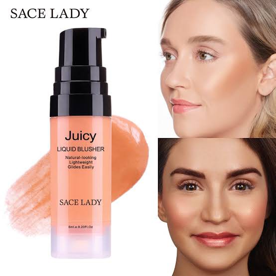 SACE LADY Juicy 4 Colors Liquid Blusher Blush On Perona Pipi ORI