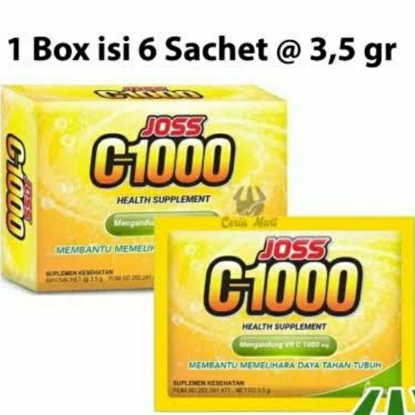 Extra Joss Vitamin C1000 6x3,5gr