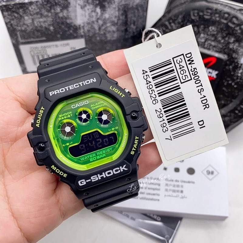JAM TANGAN PRIA CASIO G-SHOCK DW-5900TS-1DR DW-5900TS-1D DW5900TS-1DR ORIGINAL
