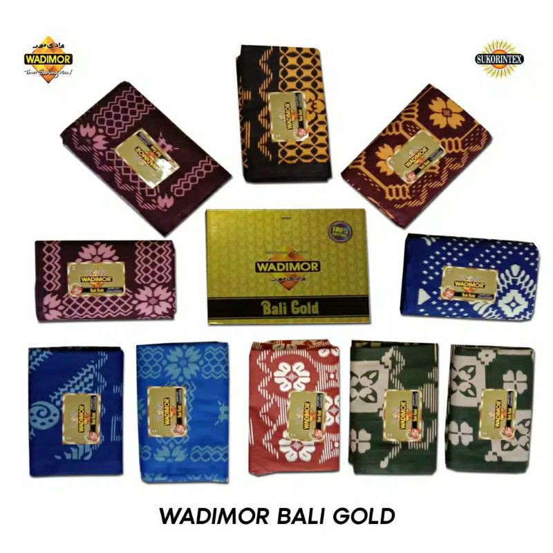 [COD] Sarung wadimor bali gold