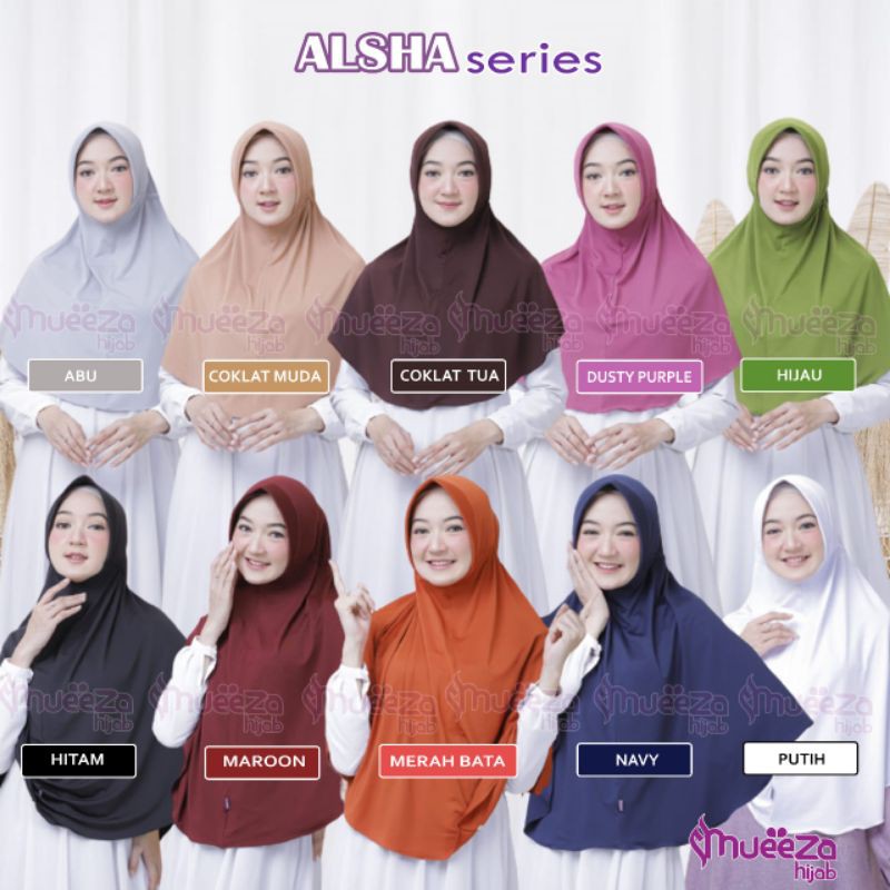 Mueeza Hijab - Alsha Hijab // Hijab Alsha