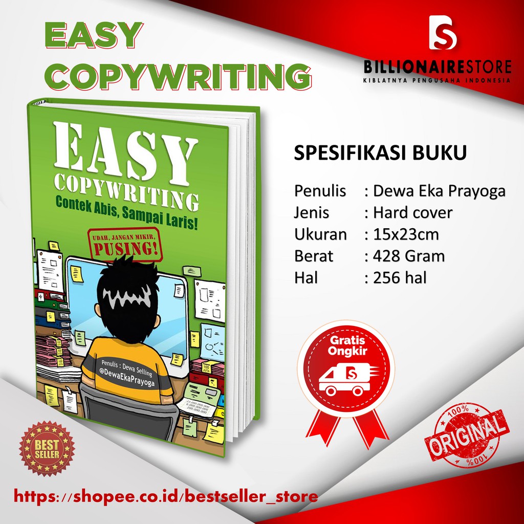 Buku Easy Copywriting Dewa Eka Prayoga Billionairestore