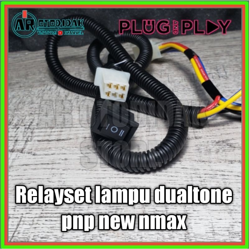 RELAY SET KLAKSON, LAMPU TEMBAK &amp; DUALTONE