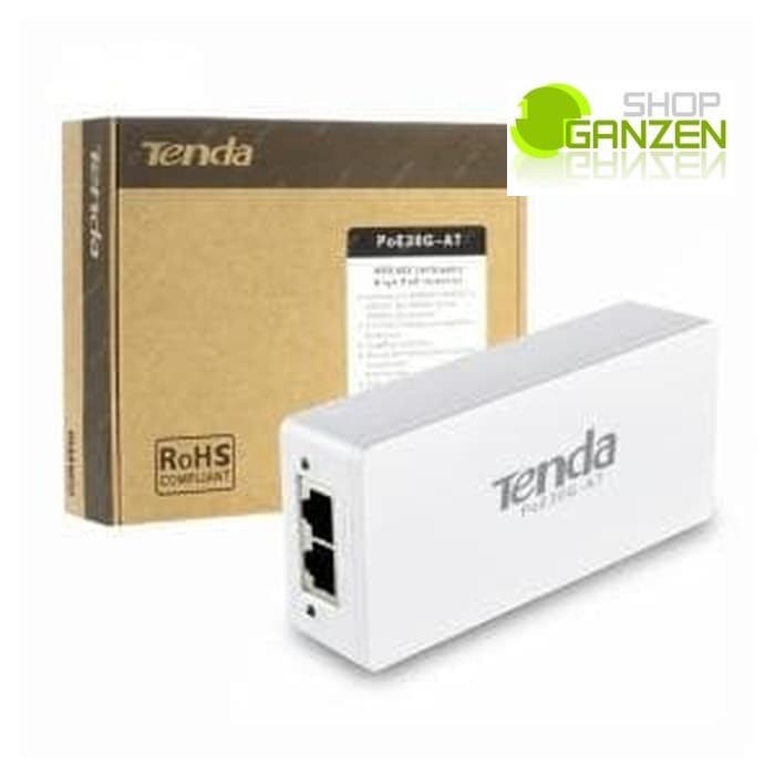 Tenda PoE30G-AT PoE Injector delivers up to 30W output power per port