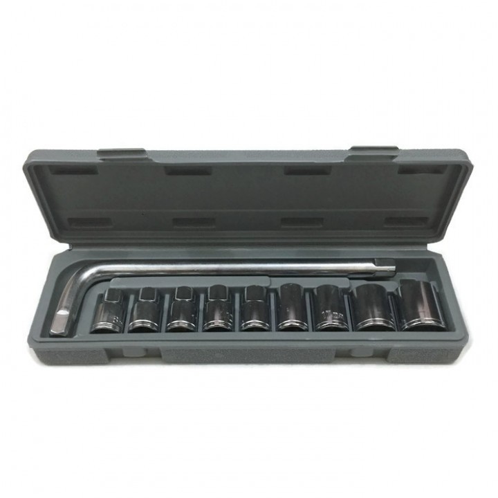 Kunci Sok Multiguna - Socket Wrench Set 10 in 1