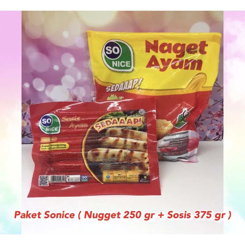 

Paket Sosis dan Nugget SoNice