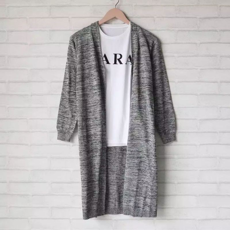 ABSTRAK LONG TWIS CARDIGAN PANJANG NINEBALL DR A474 STAYLE