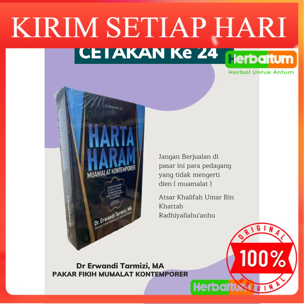 Jual Buku Harta Haram Muamalat Kontemporer Ustadz Dr Erwandi Tarmidzi Shopee Indonesia 8451