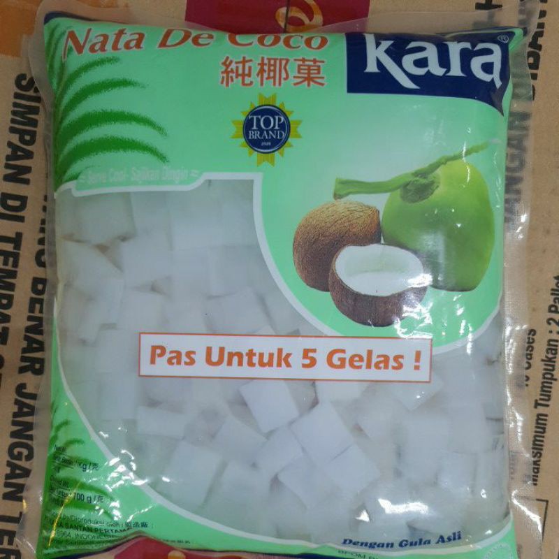 

Kara Nata De Coco 1kg ( slices / petak)