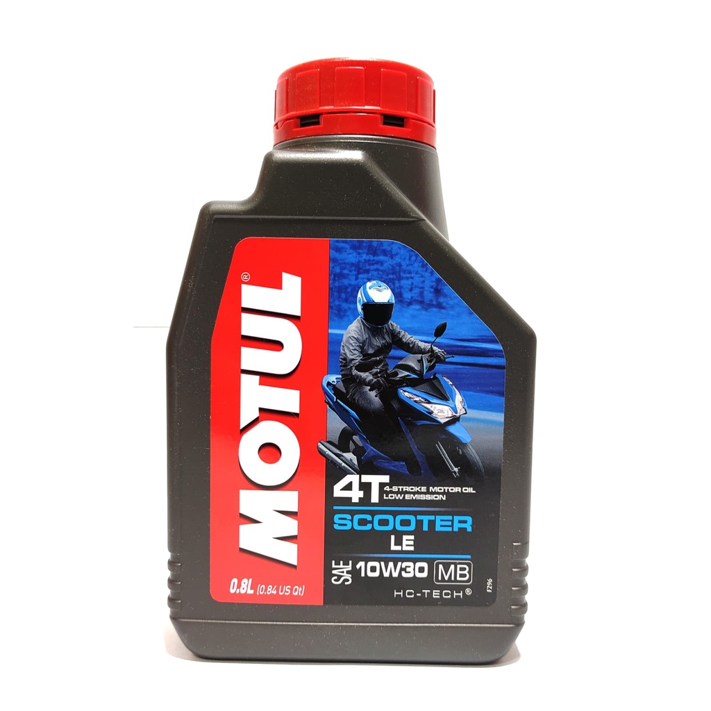 OLI MOTUL MOTOR MATIC SCOOTER LE 10W-30 SL 4T 0.8 LITER FREE STIKER