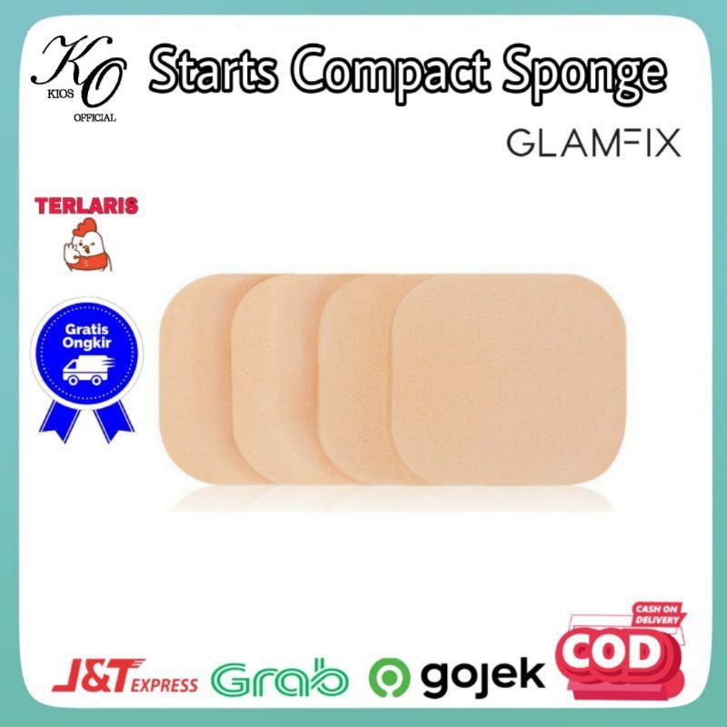 Glam Fix Stars Compact Sponge / Sponge Make Up Glam Fix