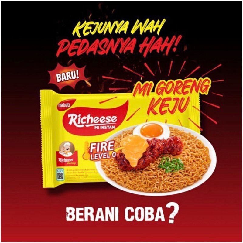 

Mie Viral Richesse Mie Goreng Keju. READY STOCK YA