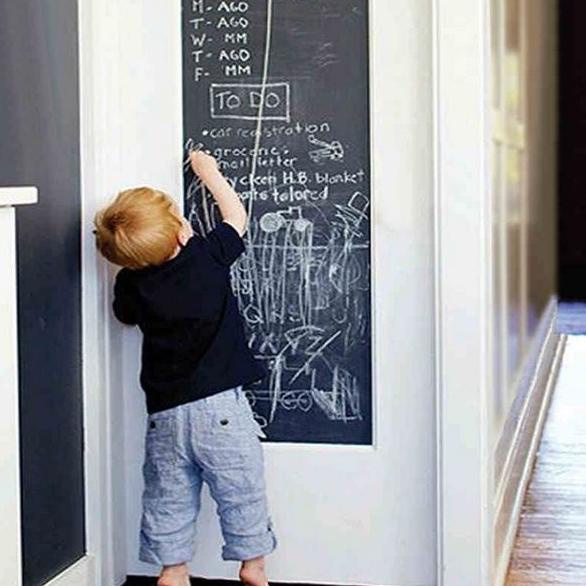 

TERBAIK!!! Sticker Papan Tulis Black BOARD HITAM DIY kanvas gambar tulis Serbaguna Mainan Kreatif Edukasi Anak Multifungsi